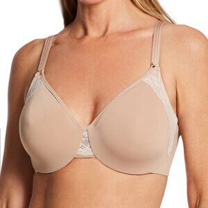 Olga GI8961A Cloud 9 Underwire 2-Ply Minimizer Bra NWT 44DD